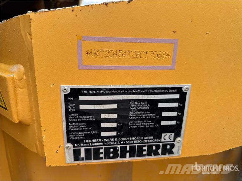Liebherr L556 Chargeuse Sur Pneus Wheel Loader Radlader