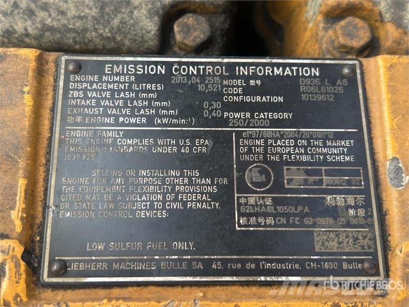 Liebherr L586 Chargeuse Sur Pneus Wheel Loader لوادر بعجل