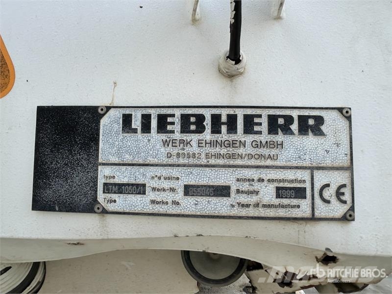 Liebherr LTM1050 All Terrain Crane Guindastes todo-terreno