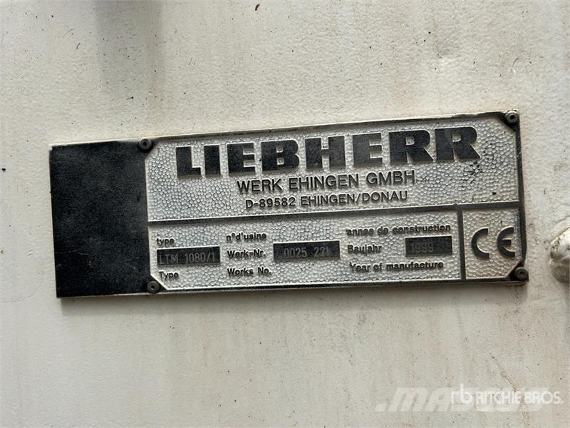 Liebherr LTM1080-1 8X8X8 All Terrain Crane Γερανοί παντός εδάφους