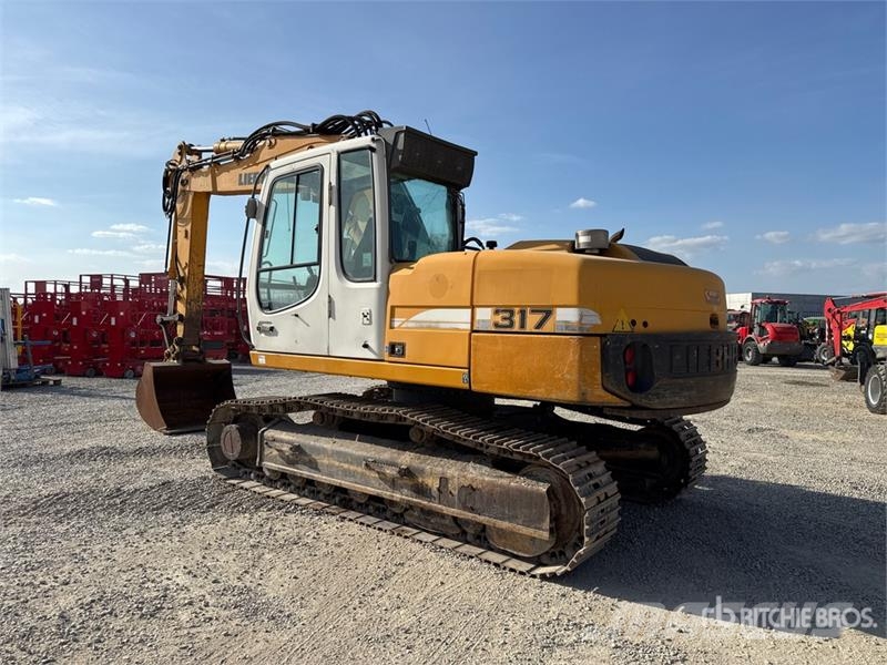 Liebherr R317 Litronic Tracked Excavator Beltegraver