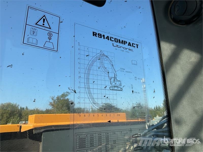 Liebherr R914 Compact Pelle Sur Chenilles Tracked Excavator Bagri goseničarji