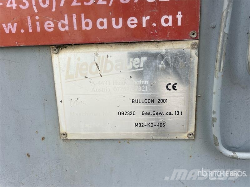 Liedlbauer Bullcon 2001 Crushing Plant Waste / recycling & quarry spare parts
