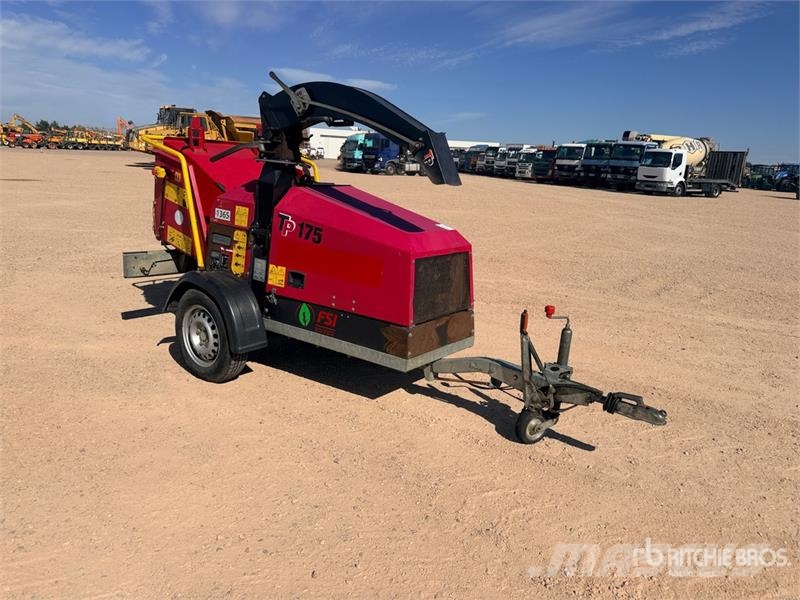 Linddana A/S TP175 Mobile S/A Broyeur A Vegetaux W Wood chippers
