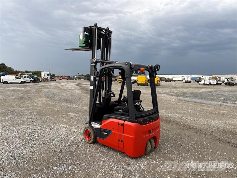 Linde E16C-02 1600 kg Electric Forklift Электропогрузчики