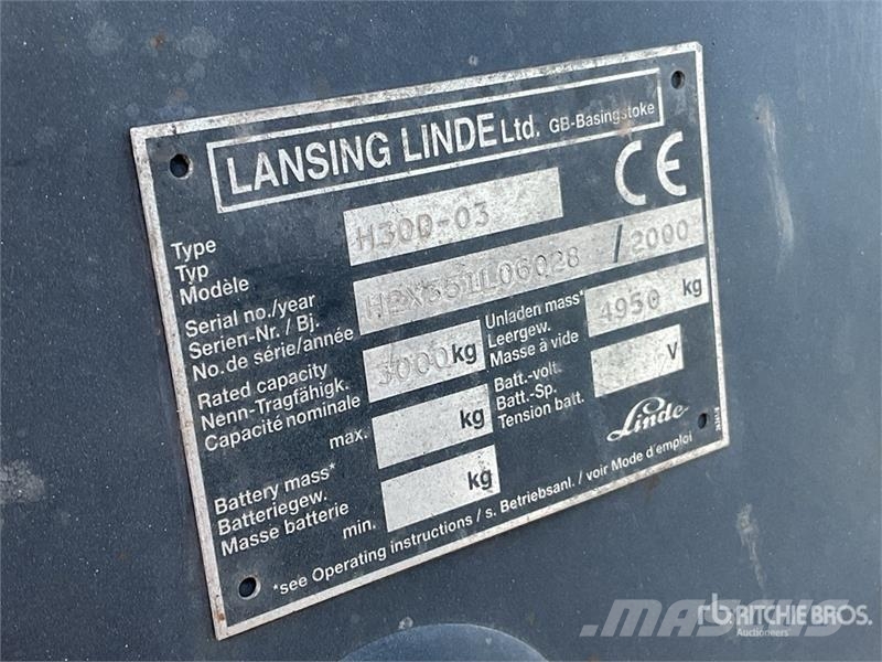 Linde H30D-03 Gaffeltrucker - Annet