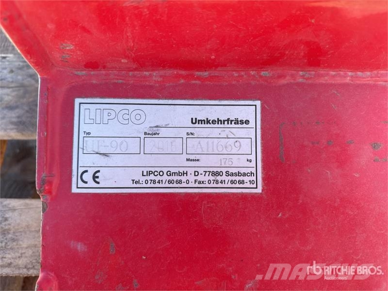 Lipco UF90 Materiel De Location Rental Equipment Muut