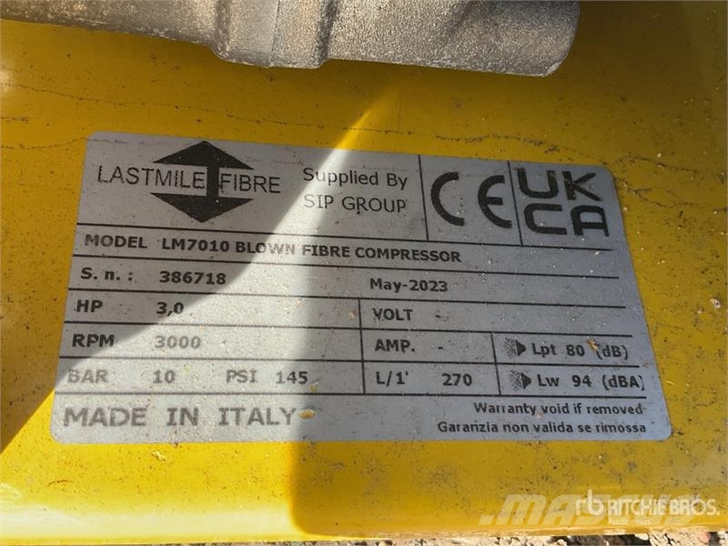 LM7010 Fibre Compressor Other components