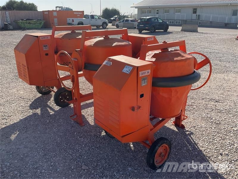 M.Z. Imer Quantify of (3) Portable Concrete Mixer Betonmixers