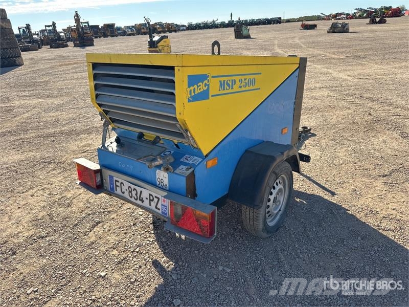 Mac3 MSP2500 EV06 Mobile Compresseur A Air Air Com Kompressorid
