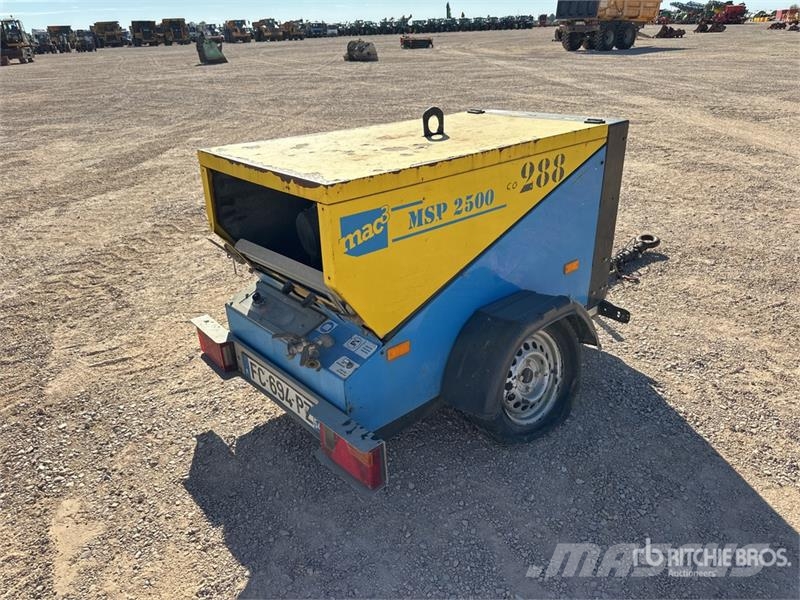 Mac3 MSP2500 EV06 Mobile Compresseur A Air Air Com Kompressorid