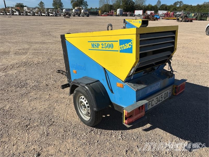 Mac3 MSP2500 EV06 Mobile Compresseur A Air Air Com Kompressorid