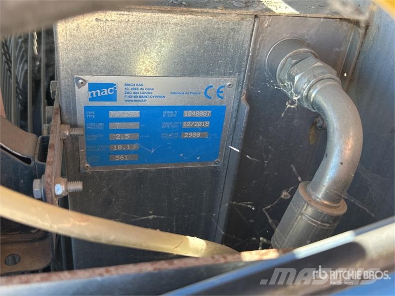 Mac3 MSP2500 EV06 Mobile Compresseur A Air Air Com Kompressorid