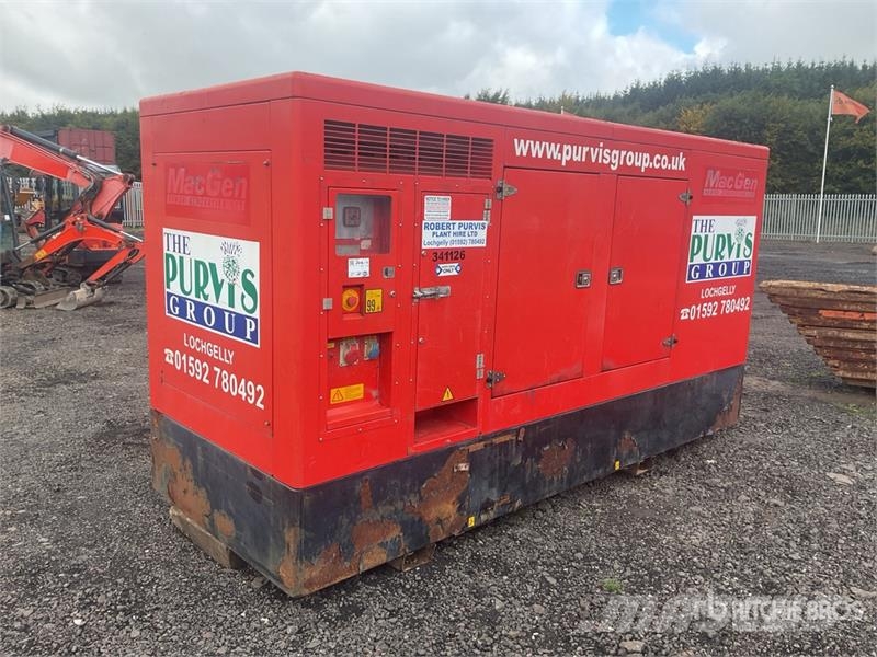  MacGen HSW-250 250 kVA Skid-Mounted Generator Set Дизелови генератори
