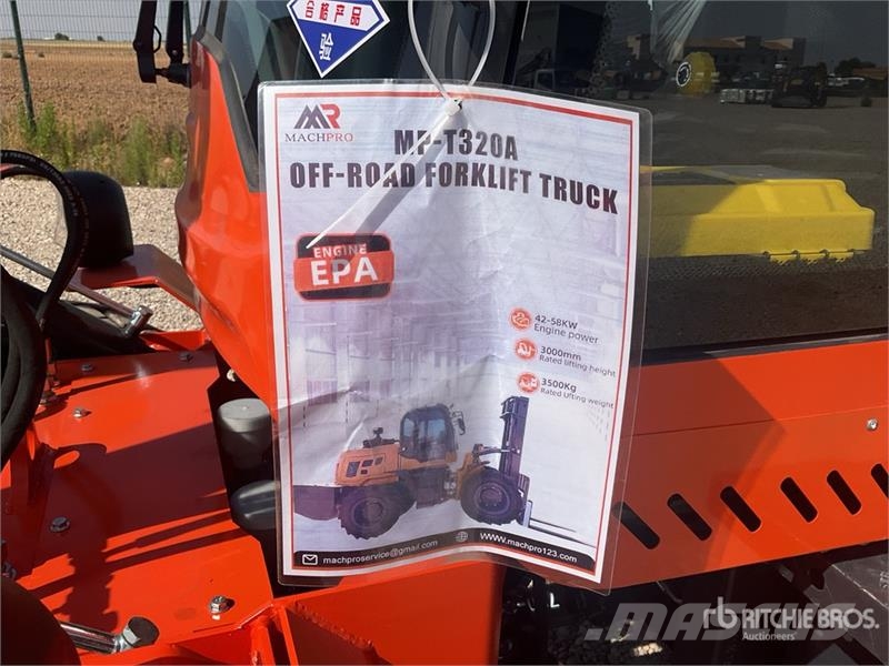 Machpro MP-T320A 4x4 Rough Terrain Forklift (Unused) Maastikutõstukid