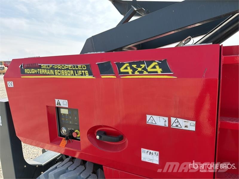 Magni DS1523RTP 4x4 Diesel Scissor Lift (Unused) Scissor lifts