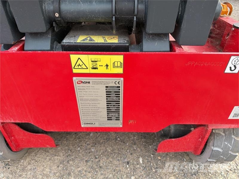 Magni ES1012OF Electric Oil Free Scissor Lift (Unused) Elevadores de tesoura