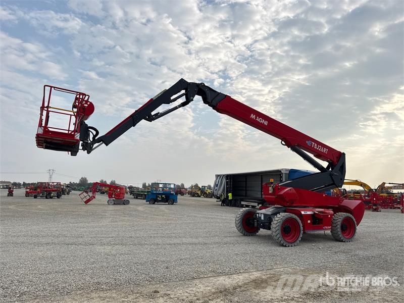 Magni ETBJ26RT Electric Electric Articulating Boom Lift Plataformas elevatórias articuladas