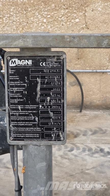 Magni RTH 6.25 Telehandler Chariot télescopique