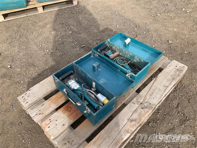 Makita of (2) Makita PC1100 Concrete Grinder Other components