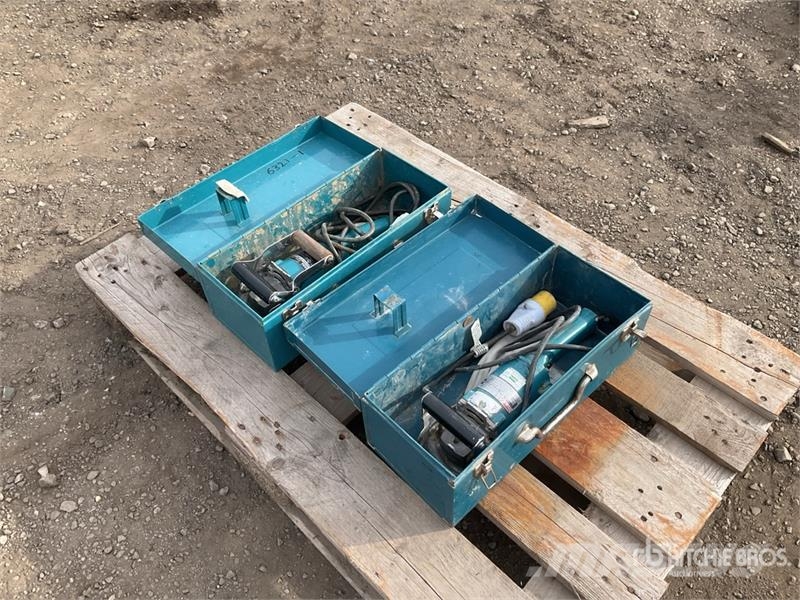 Makita of (2) Makita PC1100 Concrete Grinder Other components
