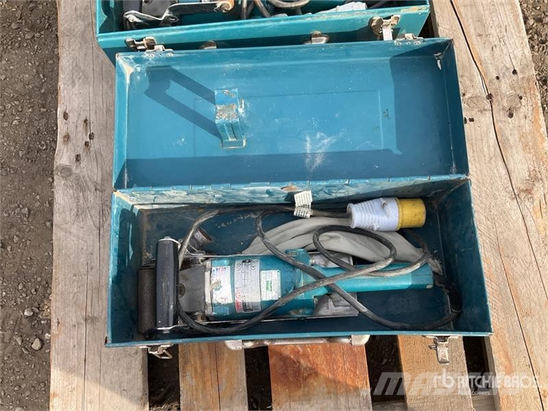 Makita of (2) Makita PC1100 Concrete Grinder Other components