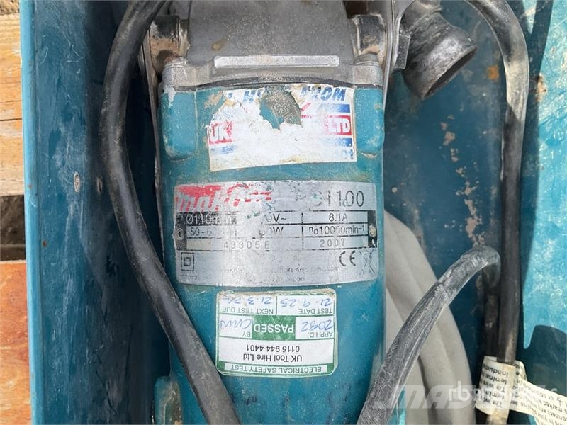 Makita of (2) Makita PC1100 Concrete Grinder Other components