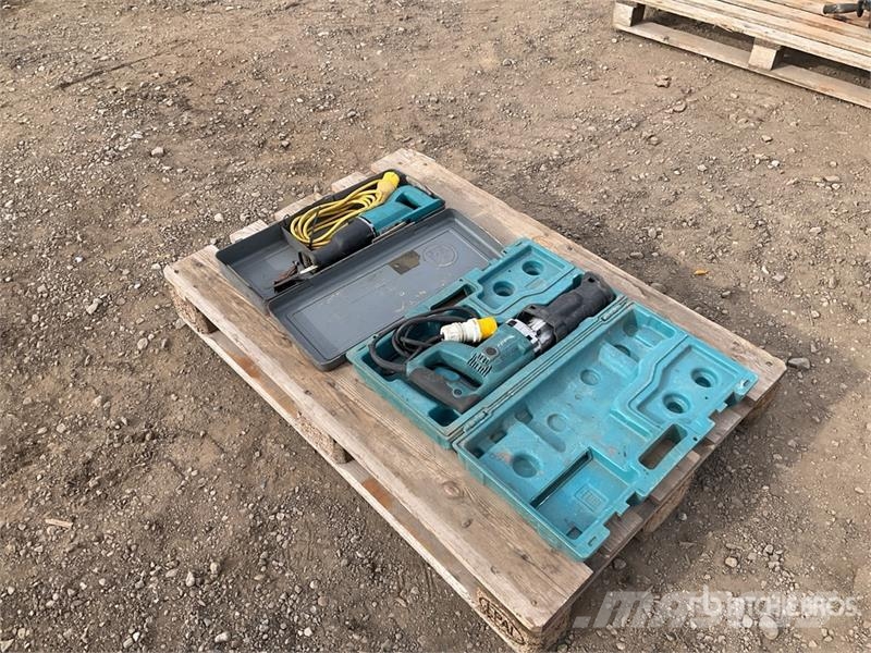 Makita of (2) Makita Reciprocating Saw Other components