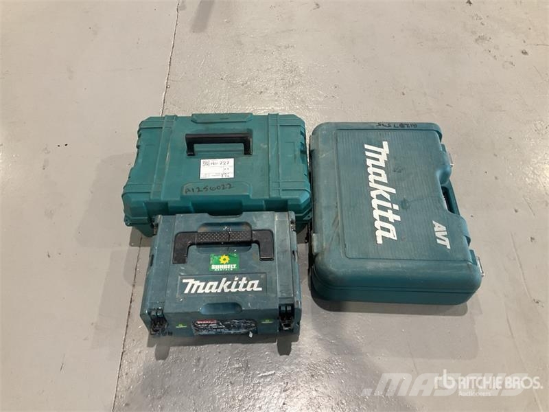 Makita of (3) Makita AVT Drills مكونات أخرى