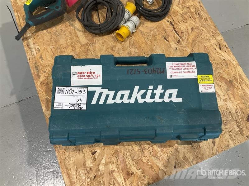 Makita of (4) Makita Reciprocating Saw مكونات أخرى