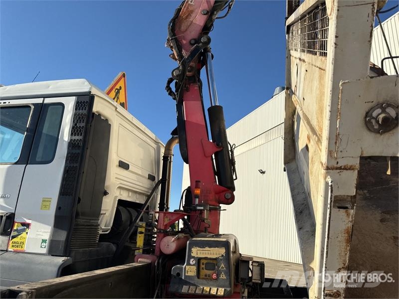 MAN Fassi F155A.2.23 E-Dynamic 4800 kg Knuckle Boom on クレーントラック、ユニック車