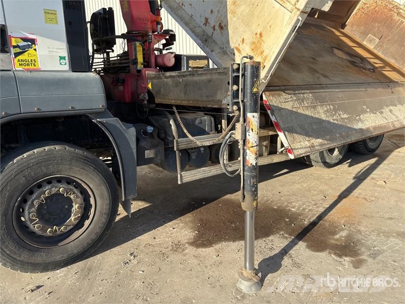 MAN Fassi F155A.2.23 E-Dynamic 4800 kg Knuckle Boom on クレーントラック、ユニック車