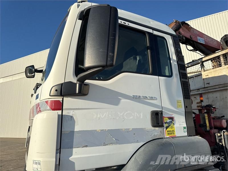 MAN Fassi F155A.2.23 E-Dynamic 4800 kg Knuckle Boom on クレーントラック、ユニック車