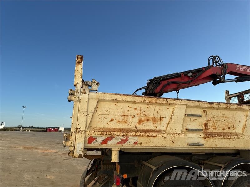 MAN Fassi F155A.2.23 E-Dynamic 4800 kg Knuckle Boom on クレーントラック、ユニック車