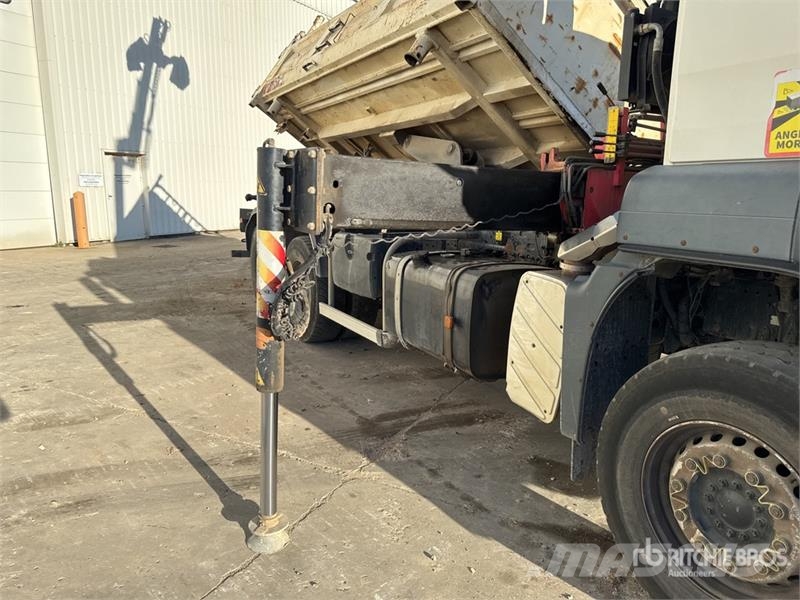 MAN Fassi F155A.2.23 E-Dynamic 4800 kg Knuckle Boom on クレーントラック、ユニック車