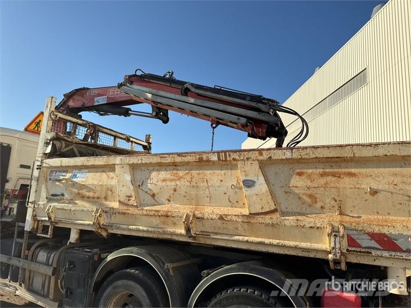 MAN Fassi F155A.2.23 E-Dynamic 4800 kg Knuckle Boom on クレーントラック、ユニック車