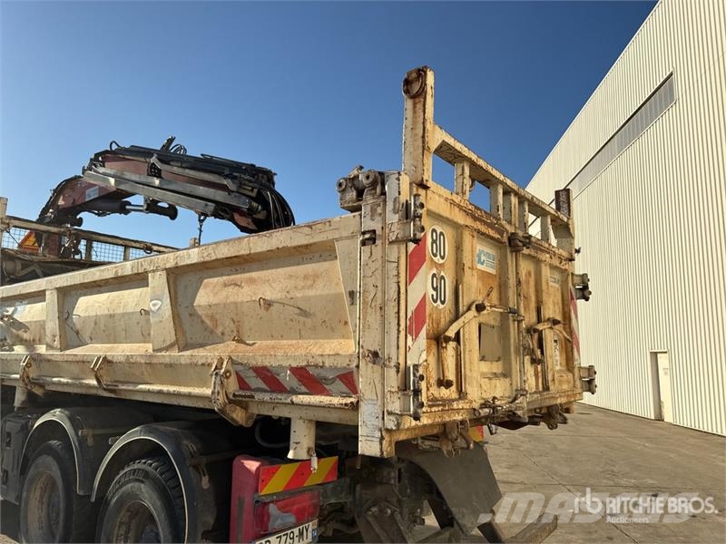 MAN Fassi F155A.2.23 E-Dynamic 4800 kg Knuckle Boom on クレーントラック、ユニック車