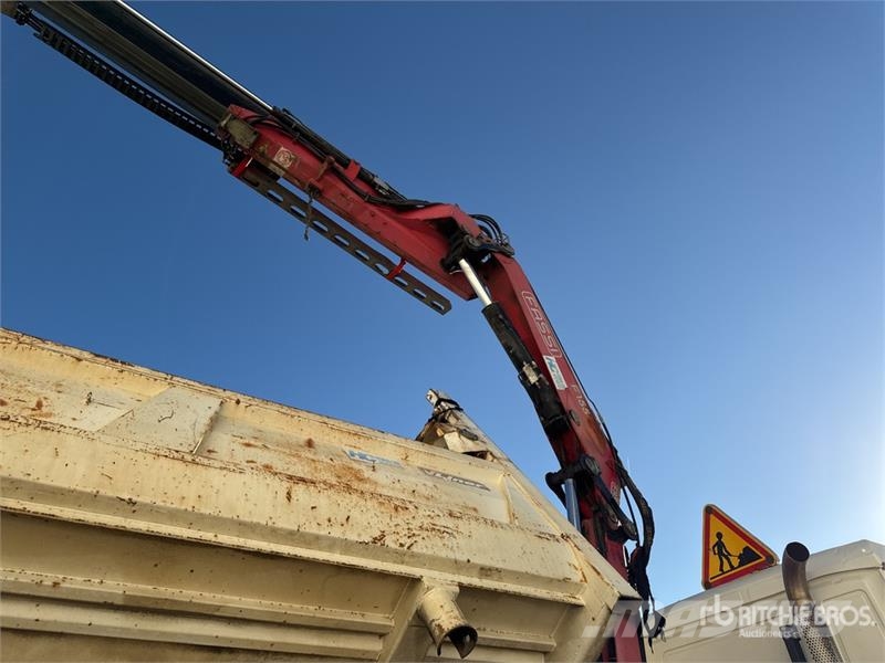 MAN Fassi F155A.2.23 E-Dynamic 4800 kg Knuckle Boom on クレーントラック、ユニック車