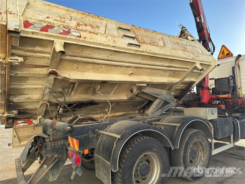 MAN Fassi F155A.2.23 E-Dynamic 4800 kg Knuckle Boom on クレーントラック、ユニック車