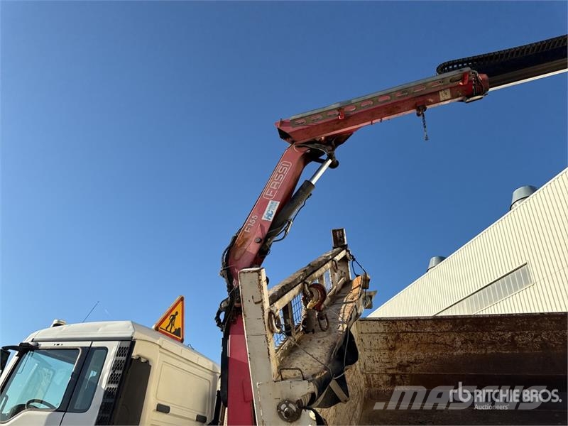 MAN Fassi F155A.2.23 E-Dynamic 4800 kg Knuckle Boom on クレーントラック、ユニック車
