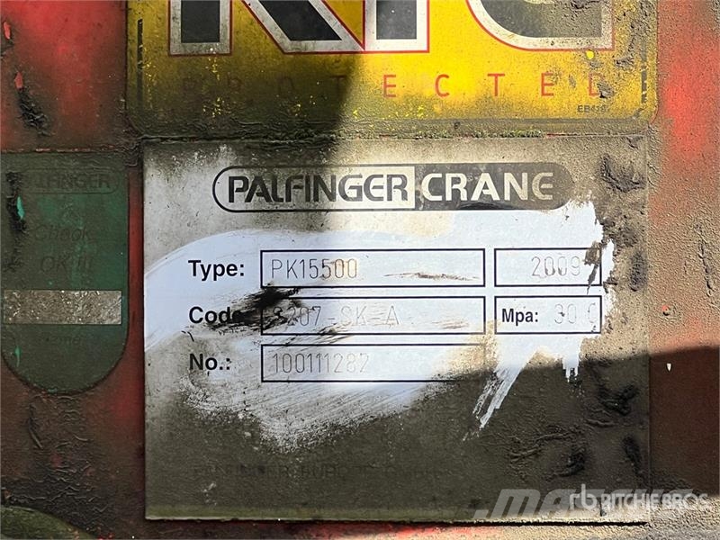 MAN PK15500 6100 kg on MAN TGS33.440 6x4 Camion Bi-Ben شاحنات الرافعات