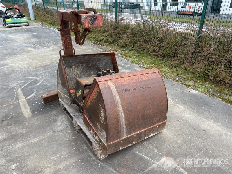 MAN PK15500 6100 kg on MAN TGS33.440 6x4 Camion Bi-Ben شاحنات الرافعات