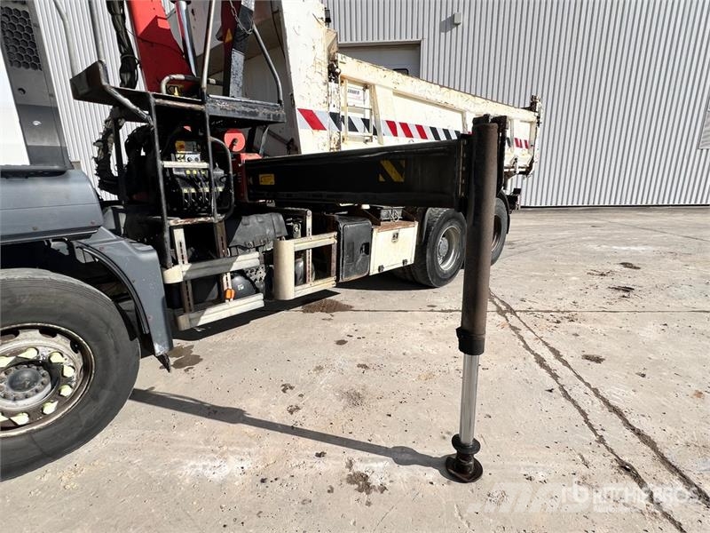 MAN PK15500 6100 kg on MAN TGS33.440 6x4 Camion Bi-Ben شاحنات الرافعات