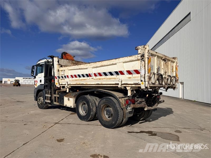 MAN PK15500 6100 kg on MAN TGS33.440 6x4 Camion Bi-Ben شاحنات الرافعات