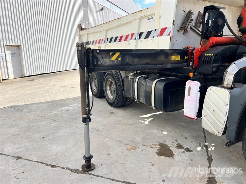 MAN PK15500 6100 kg on MAN TGS33.440 6x4 Camion Bi-Ben شاحنات الرافعات