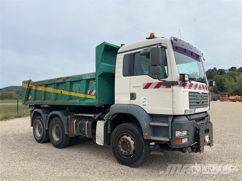 MAN TG 360 A 6x4 Camion Bi-Benne T/A Dump Truck Самосвал