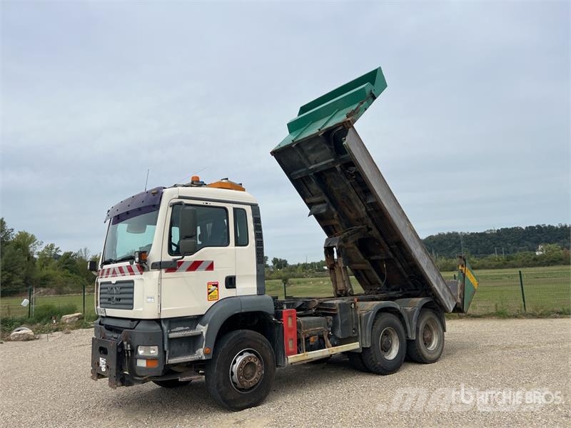 MAN TG 360 A 6x4 Camion Bi-Benne T/A Dump Truck Самосвал