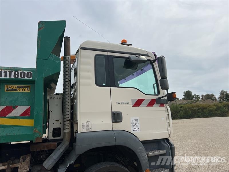 MAN TG 360 A 6x4 Camion Bi-Benne T/A Dump Truck Самосвал