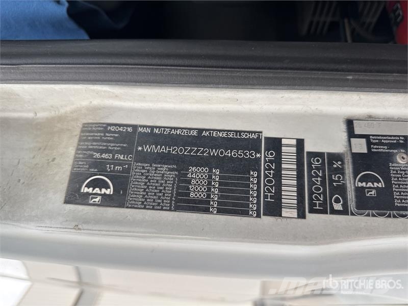 MAN TG460A 6x2 Camion Ampliroll 6x2 Roll-Off Truck Φορτηγά φόρτωσης κάδων