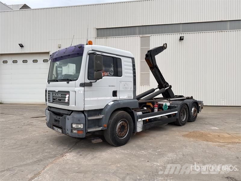 MAN TG460A Camion Ampliroll 6x2 Roll-Off Truck Camion multibenne